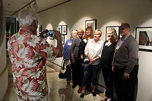 50th reunion class takes a picture